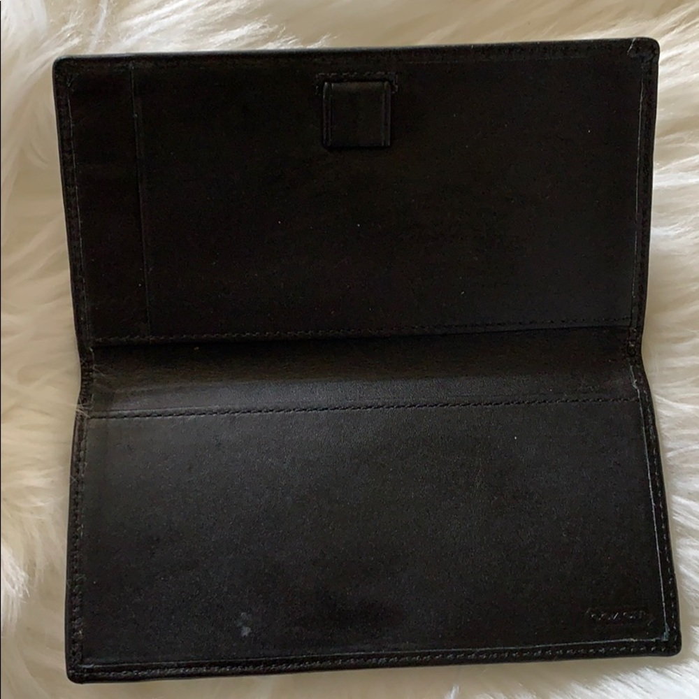 Coach Checkbook Holder